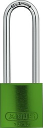 Kłódka aluminiowa 72/40HB75 green KD